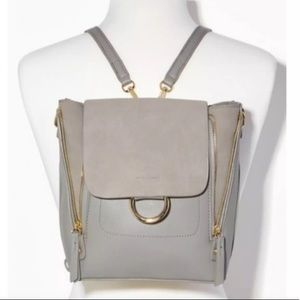 LAST ONE Anja Grey Cute Backpack Shoulder bag new